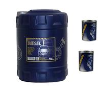 Huile moteur MANNOL SAE 15 W-40 DIESEL 2 x MANNOL moteur Flush ADDITIV 10 L