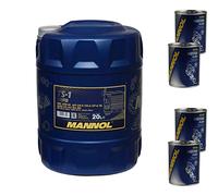 Huile moteur MANNOL TS-1 SHPD 15W-40 4 x MANNOL ADDITIV 20 L