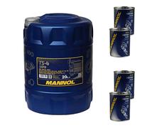 Huile moteur MANNOL TS-4 SHPD 15W-40 4 x MANNOL ADDITIV 20 L