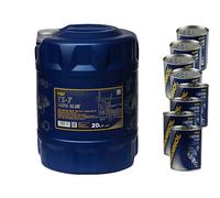 Huile moteur MANNOL TS-7 UHPD Blue 10 W-40 4 moteurs Doctor + flux moteur 20 l