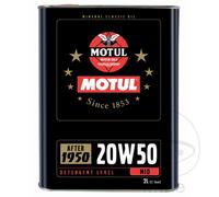 huile moteur minérale pour moto 20W50 4T 2L CLASSIC ALTN: 7140464