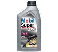 Huile moteur MOBIL 150868 SUPER 2000 DI 10W40 1L