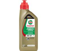 Huile Moteur Moto 4T Lubrifiant Power 1 Scooter 5W40 1L CASTROL