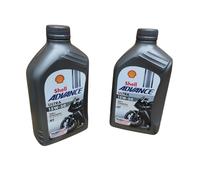 Huile Moteur Moto et Max Shell Advance Ultra 15W50 4T 100% Synthétique 2 Litres