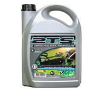 Huile moteur moto Minerva Oil 2Ts 100% France 5 L Gris 5 L
