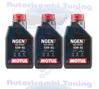 Huile Moteur Moto Motul NGEN 7 10W40 4T MA2 API SP JASO T 903 3 Litres