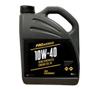 Huile Moteur Moto Proworks 4T Semi-Synthétique 4L Or