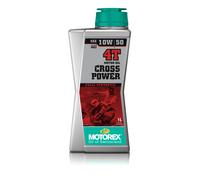 Huile moteur MOTOREX Cross Power 4T 10W50 100% synthétique 1 litre KTM...