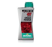 MOTOREX Huile moteur Cross Power 4T 10W60 motocross enduro 100% synthèse 1 litre