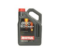 Huile moteur MOTUL 101584 8100 Eco-Clean+ 5W30 5L