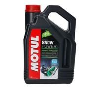 Motul Huile moteur 2-temps Snowpower 2T 105888 Ester Jusqu'à -45°C 4 L