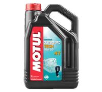 Motul Huile moteur 4T Outboard Tech 101747 10W30 5 L