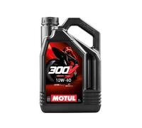 Huile Moteur MOTUL 110093 300V 10W40 4T ROUTE RACING 4L SYNT