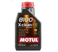 Motul Huile moteur 8100 X-clean FE 5W30 100% synthèse 1 L