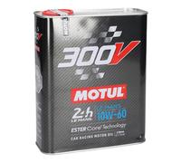 Huile moteur MOTUL 300V LE MANS 10W60 - 100% synthèse - 2 Litres