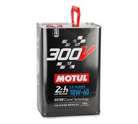 Huile moteur MOTUL 300V LE MANS 10W60 - 100% synthèse - 5 Litres