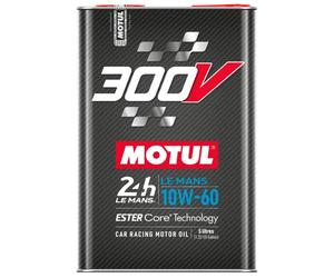 Huile moteur MOTUL 300V LE MANS 10W60-100% synthèse - 5 Litres