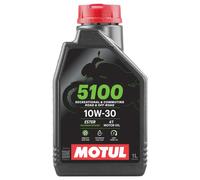 Huile Moteur Motul 4T SAE 10W-30 HC-Synthèse 5100 1 L, API SP JASO MA2