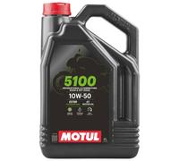 Huile Moteur Motul 4T SAE 10W-50 HC Synthèse 5100 4 L API SP JASO MA2