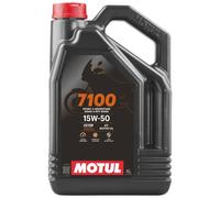 Huile Moteur Motul 4T SAE 15W-50 7100 Synthétique API SP JASO MA2 4 L