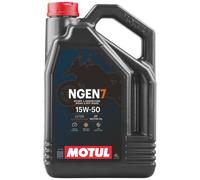 Huile Moteur Motul 4T SAE 15W-50 Synthétique NGEN 7, 4 L, API SP JASO MA2
