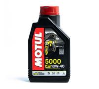 Motul 104054 5000 4T 10W-40 ,Huile Moto Moteur 4 Temps 1 Litre