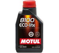 Motul Huile moteur 8100 0W-20 API SP RC ECO-LITE 1 L