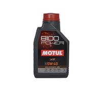 Huile moteur sport MOTUL 8100 POWER 5W40 - 100% synthèse - 1 Litre