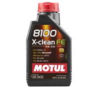 Huile Moteur Motul 8100 X-CLEAN FE C2/C3 5W30 - Bidon de 1 L