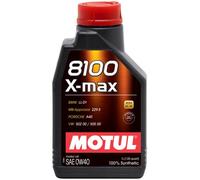 Huile moteur MOTUL 8100 X-max 0W40 - 100% synthèse - 1 Litre