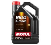 Huile Moteur Motul 8100 X-MAX A3/B4 0W30 - Bidon de 5 L