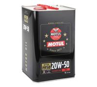 Motul Huile moteur Classic 20W50 minérale pour 2CV et dérivés 5 Litres
