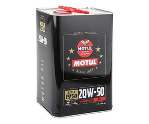 Huile moteur MOTUL Classic 20W50 pour 2CV et dérivés - minérale - 5 Litres