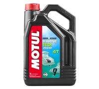 MOTUL Huile moteur MARINE TECH 25W-40 Huile en partie synthétique Huile API SL 4T 5 L