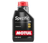 Huile moteur MOTUL Specific PORSCHE A40 0W40 - 100% synthèse - 1 Litre