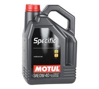 Huile moteur MOTUL Specific PORSCHE A40 0W40 - 100% synthèse - 5 Litres