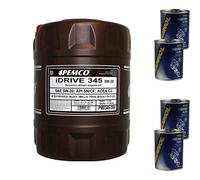 Huile moteur Pemco iDrive 345 5W-30 - 20 l - 4 x Mannol Motor Flush ADDITIV
