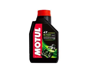 Huile moteur pour moto MOTUL 5100 4T 10W50 - Technosynthèse - 1 Litre