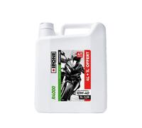 IPONE - R4000 RS - Huile Moto 4 Temps 10W40 Synthetic Plus - Lubrifiant Semi-Synthétique avec Esters - Haute Qualité - Résistance à l'Usure et Protection du moteur - Bidon 4 Litres + 1L Offert