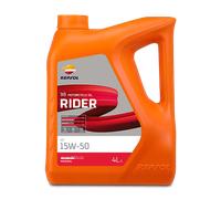 Repsol Rider 4t 15w-50 4l Motor Oil Orange