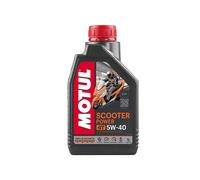 HUILE MOTEUR SCOOTER POWER 4T MOTUL 5W40 100% SINTETIC 1LT