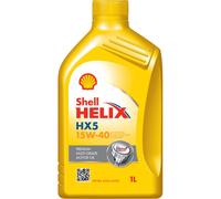 Huile moteur SHELL 550046277 Helix HX5 15W40 1L