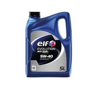 Huile moteur synthétique haute performance ELF Evolution 900 SXR 5W40 3B 5L pour moteurs à essence et diesel avec ou sans turbo - API SN/CF ACEA A3/B4 - Protection maximale et performances