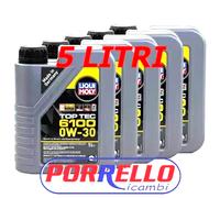 Huile Moteur Synthétique LIQUI MOLY Top Tec 6100 0W-30 ACEA C2 5 L