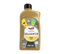 Huile Moteur TOTAL Quartz Ineo Pro 0W-30, Huile Semi-Synthétique, 1 L