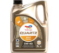 TOTAL HUILE MOTEUR 5L QUARTZ 9000 DIESEL 5W40