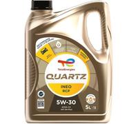 TotalEnergies Quartz Ineo RCP 5W-30, Huile moteur essence et Diesel, 5 litres