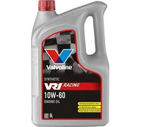 Huile Moteur VR1 RACING 10W-60 5L Lubrifiant Auto Synthétique VALVOLINE