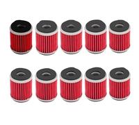 Huile Moto 1/2/4/6/10 pièces for EC450F EC300F EC250F 4T for SMR125 TE125 SMS4 125 250 TF ES(10pcs-Red)