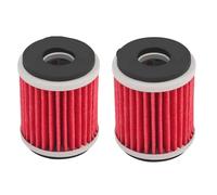 Huile Moto 1/2/4/6/10 pièces for EC450F EC300F EC250F 4T for SMR125 TE125 SMS4 125 250 TF ES(2pcs-Red)